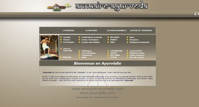 ANNUAIRE DE L'AYURVEDA 